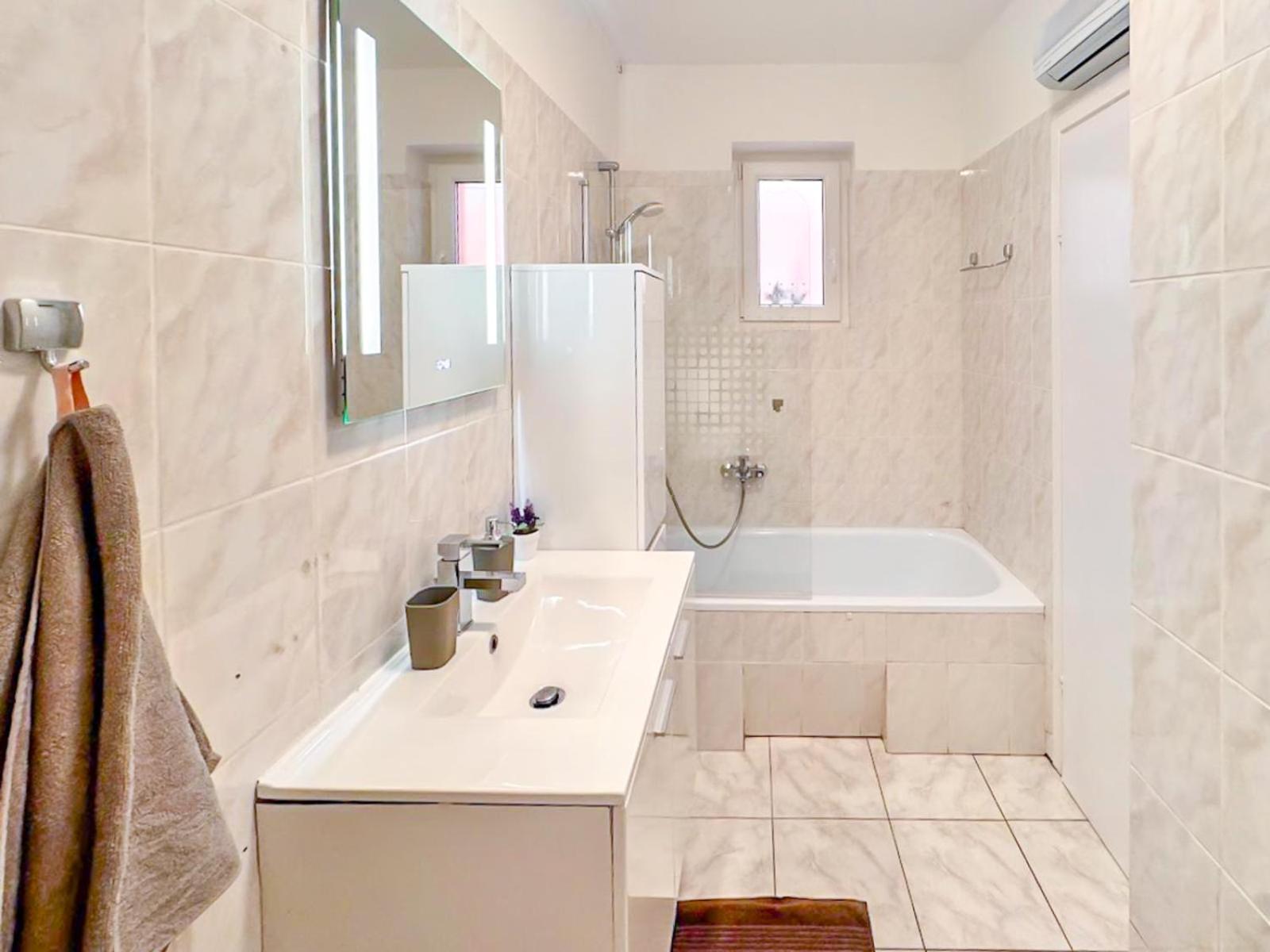 Studio Vesna With A Terrace And Sea View Rabac Bagian luar foto