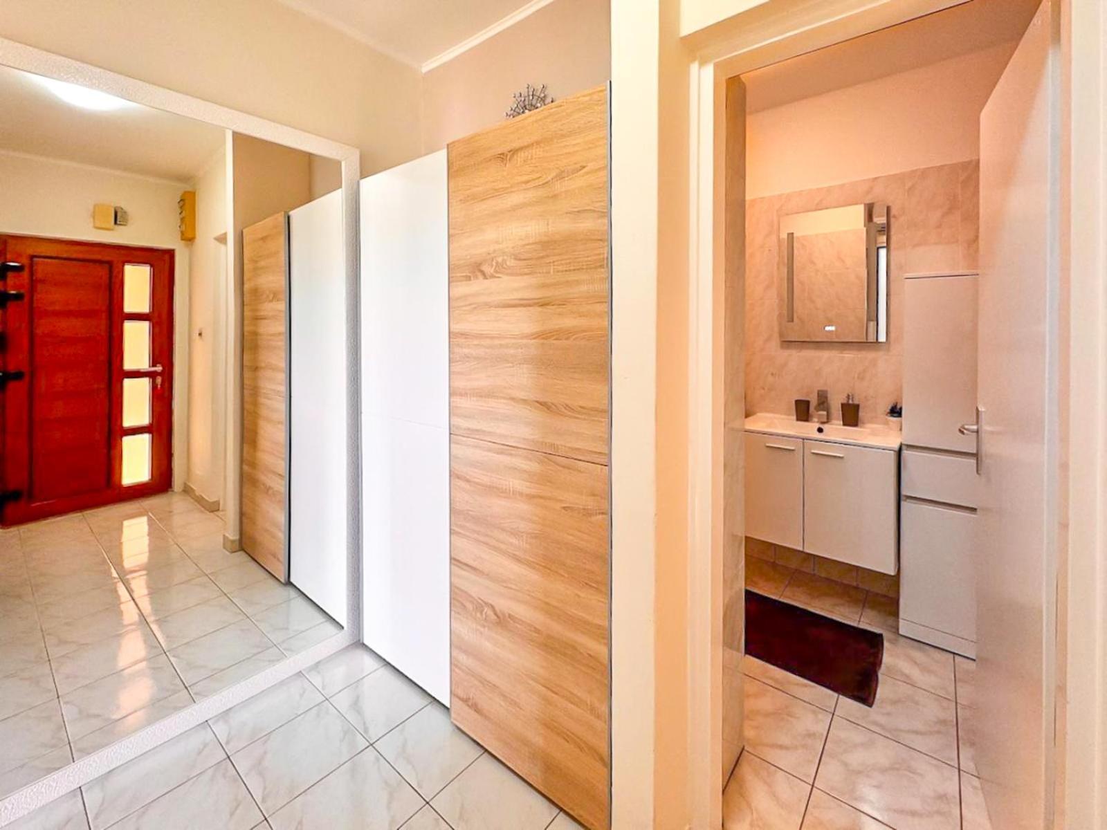 Studio Vesna With A Terrace And Sea View Rabac Bagian luar foto