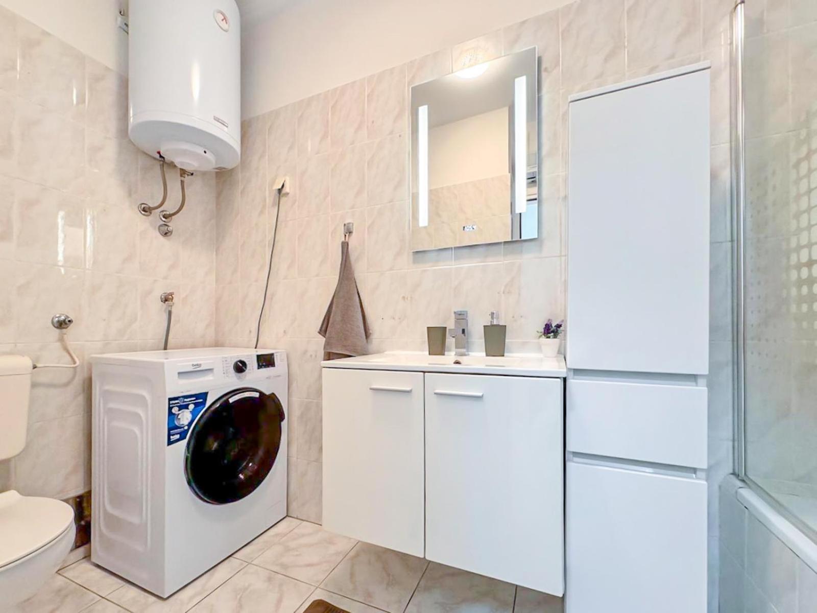 Studio Vesna With A Terrace And Sea View Rabac Bagian luar foto