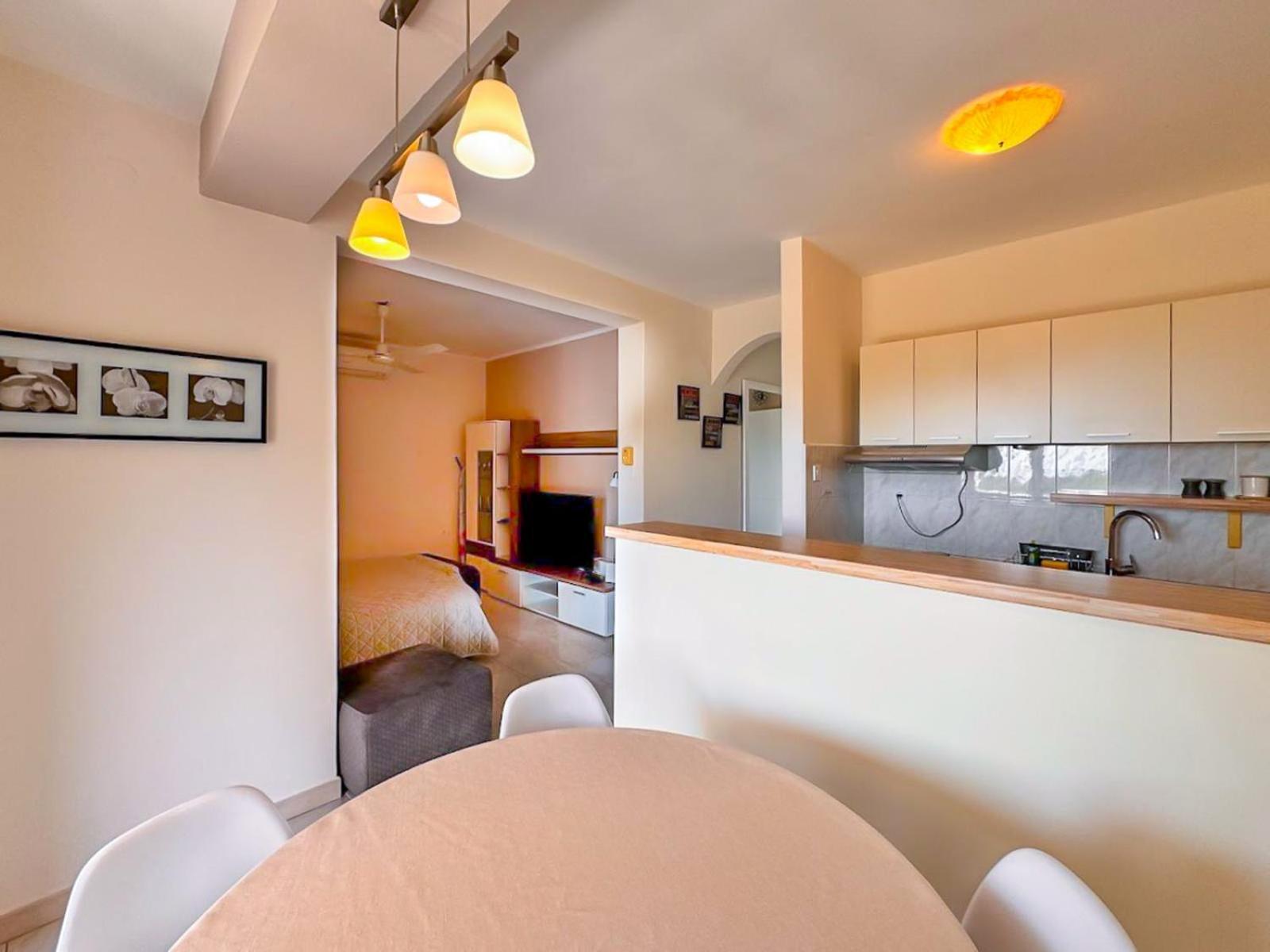 Studio Vesna With A Terrace And Sea View Rabac Bagian luar foto