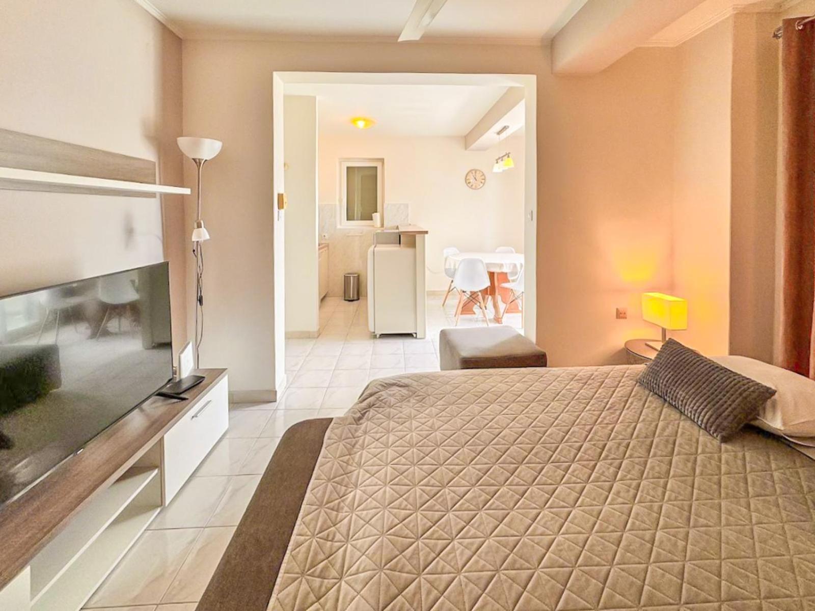 Studio Vesna With A Terrace And Sea View Rabac Bagian luar foto